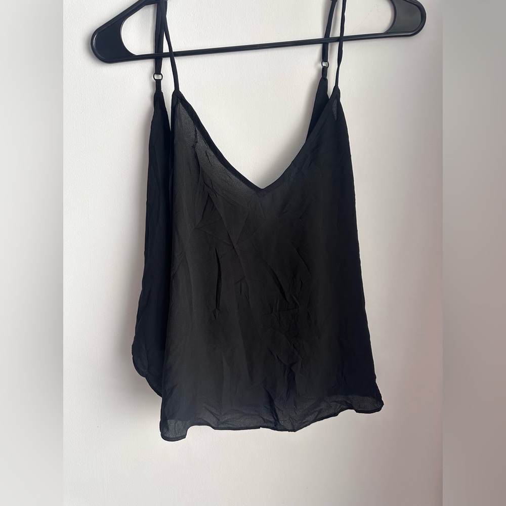 Abbeline Black Camisole Top